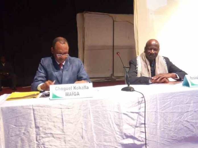 Le président du MPR, Choguel Kokalla Maiga, et le Professeur Issiaka Ahmadou Singaré ont présenté, le samedi 29 septembre 2018