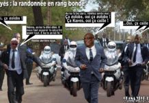 La randonnée en rang