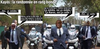 La randonnée en rang