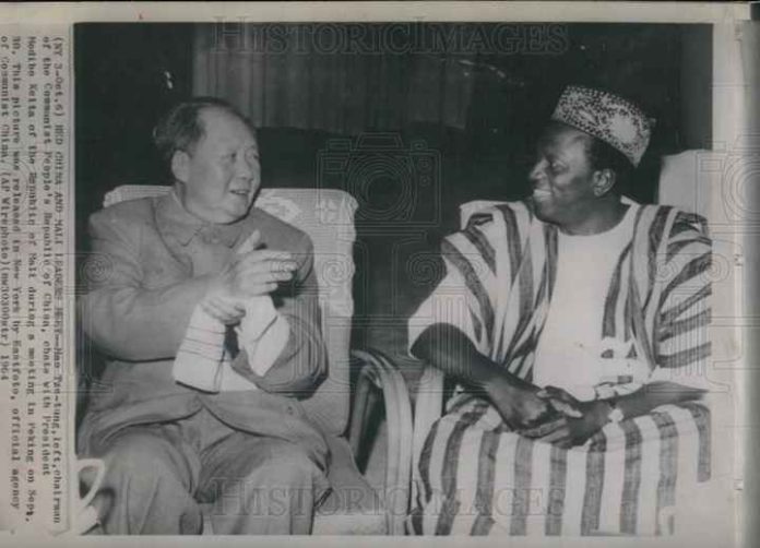 Modibo Kéita du Mali et de Mao Zedong de la Chine