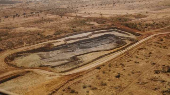 La mine d'or d'Essakane, au Burkina Faso