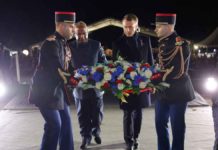 Inauguration du monument aux héros de "L'ARMEE NOIRE"