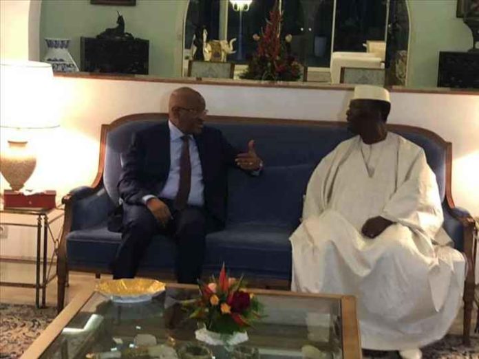 Le Premier Ministre Soumeylou Boubèye Maïga, en visite d’amitié et de travail à Abidjan