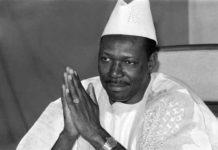 Moussa Traoré, président du Mali de 1968 à 1991