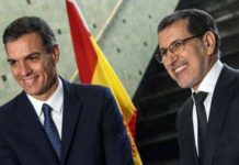 Les chefs de gouvernement espagnol, Pedro Sanchez, et marocain, Saad Eddine El Othmani, à Rabat