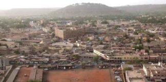 Vue du palais présidentiel à Bamako