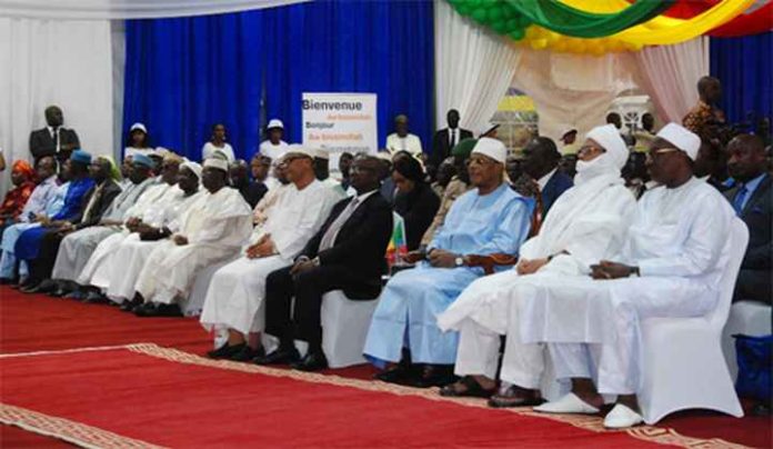 La cérémonie de lancement était présidée par le chef de l’Etat, Ibrahim Boubacar Keïta