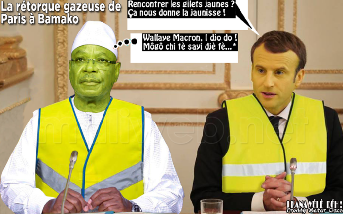 La rétorque gazeuse de Paris à Bamako