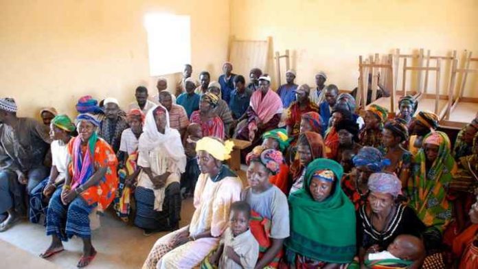 Salle de classe au Mali