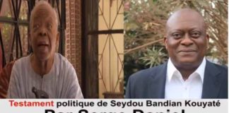 Testament politique de Seydou Bandian par Serge Daniel