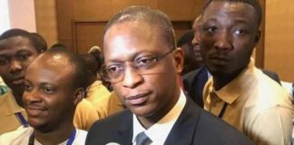 Le Ministre de l’Economie Numérique et de la Communication, Arouna Modibo Touré