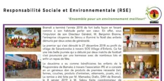 Responsabilité sociale et Environemmentale (RSE) de Bramali