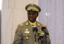 Le chef d’état-major général des armées, le général de division M’Bemba Moussa Keïta