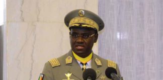 Le chef d’état-major général des armées, le général de division M’Bemba Moussa Keïta