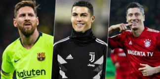 Messi, Ronaldo, Lewandowski ... les meilleurs buteurs de l'année 2018 !