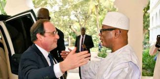 L’ancien Président français, François Hollande en visite privée au Mali