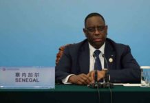 Le président sortant Macky Sall au Forum Afrique-Chine, à Pékin, le 4 septembre 2018