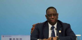 Le président sortant Macky Sall au Forum Afrique-Chine, à Pékin, le 4 septembre 2018