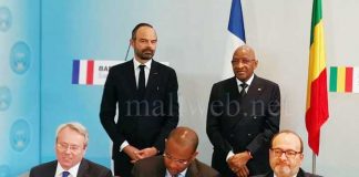 Séjour du premier ministre français au Mali