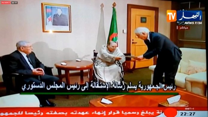 Démission du président Bouteflika