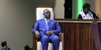 Le Président sénégalais Macky Sall