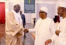 Le Président de la République, reçoit le nouveau bureau du Haut Conseil Islamique du Mali