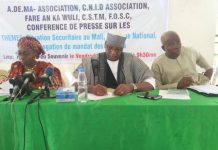 Les Associations ADEMA et CNID, les FARE, la CSTM, le FSD, la FOSC en ordre de bataille