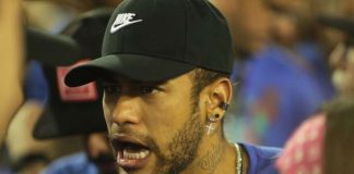 Neymar lors du Carnaval de Rio