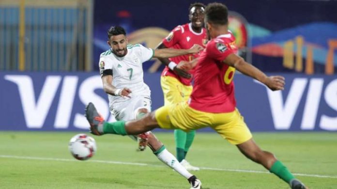 Riyad Mahrez a inscrit le but du break pour les Fennecs