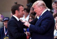 Emmanuel Macron et Donald Trump