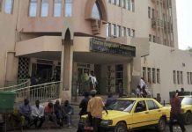 hôpital Gabriel-Touré à Bamako.