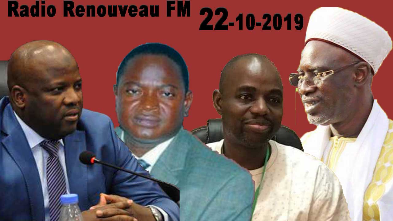 La revue de presse de la Radio Renouveau FM du 22 Octobre 2019