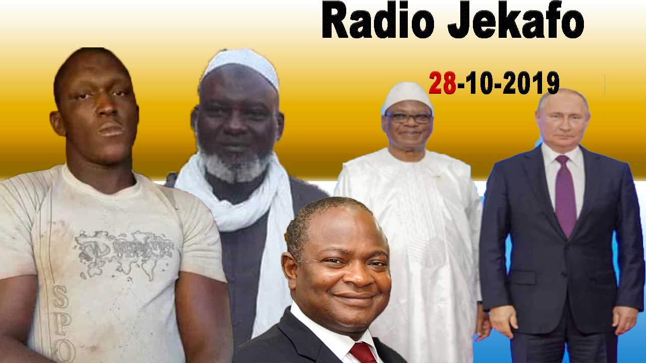 La revue de presse de la Radio Jekafo du 28 Octobre 2019