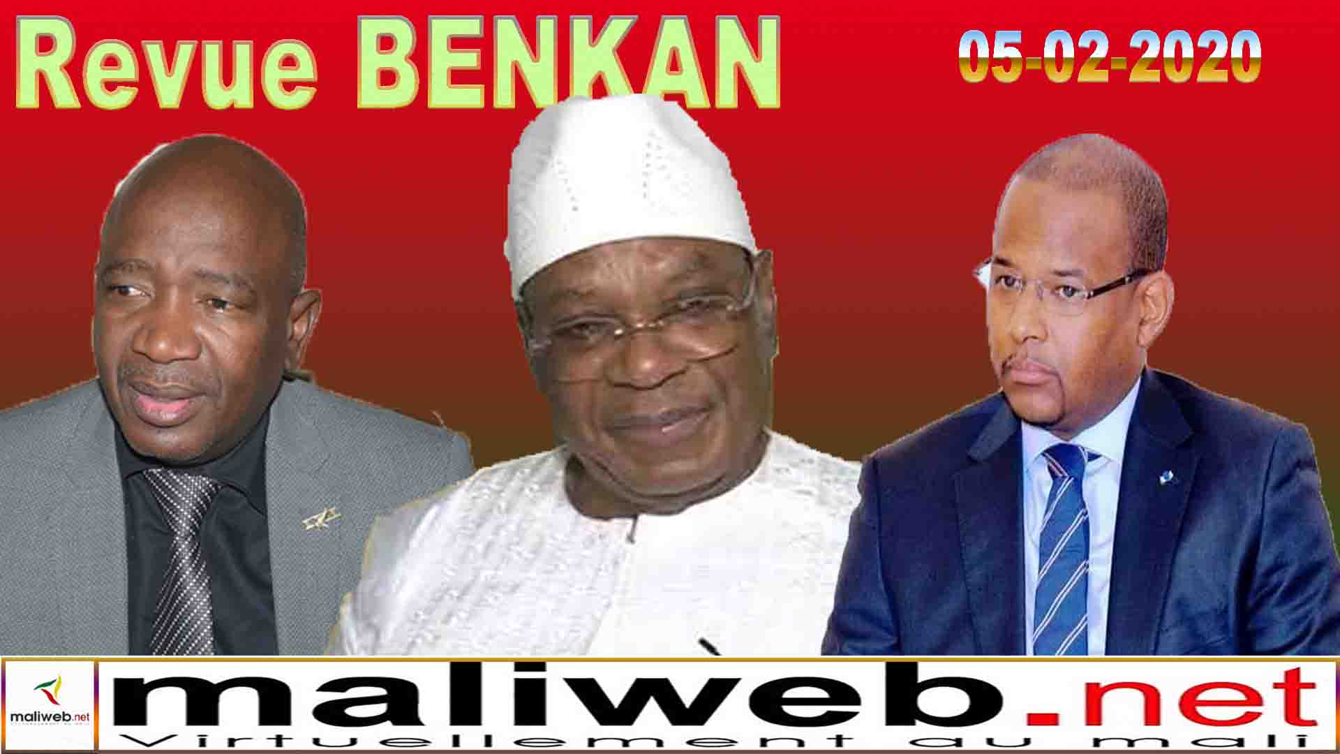 La revue de presse de la Radio Benkan du 05 février 2020