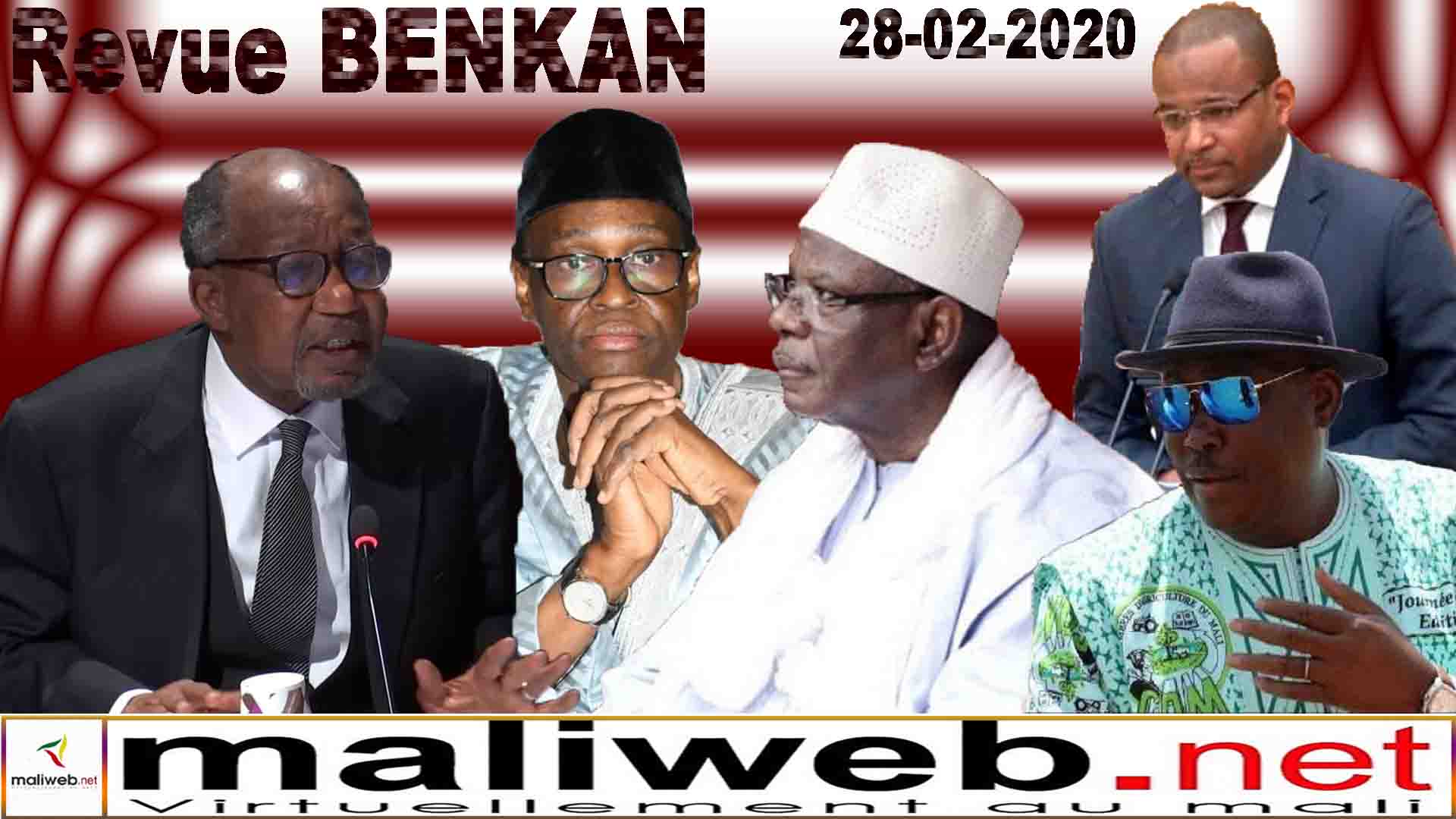La revue de presse de la RADIO BENKAN du 28 février 2020