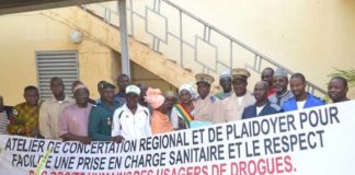 Atelier de sensibilisation sur la prise en charge sanitaire des usagers de drogues