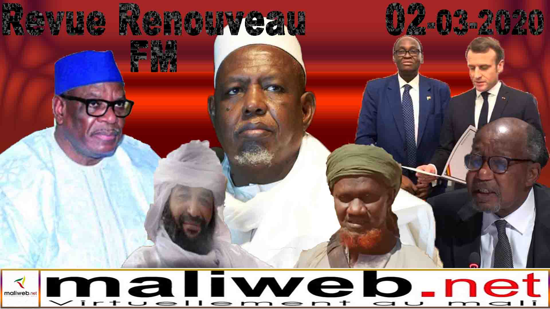 La revue de presse de la RADIO RENOUVEAU FM du 02 Mars 2020