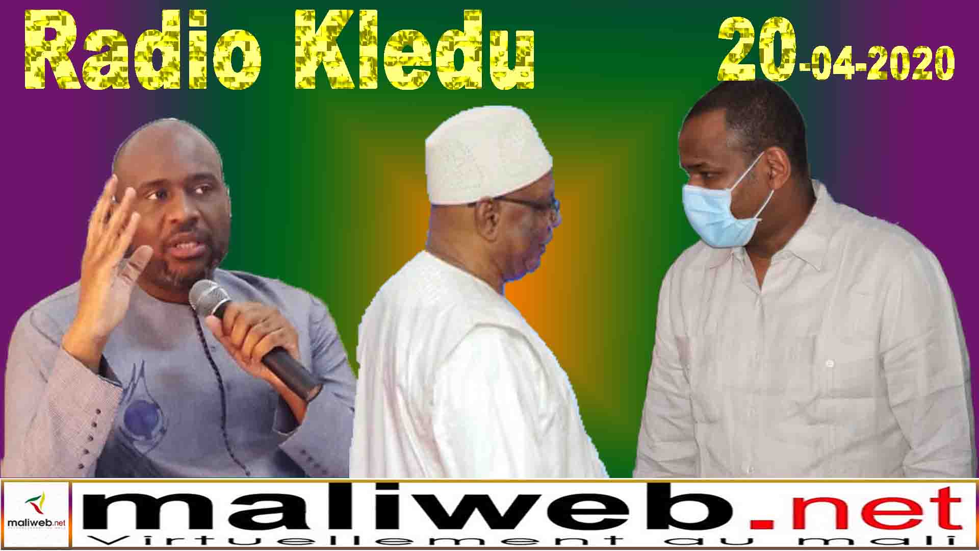 Radio kledu don kibaru du 20 avril 2020