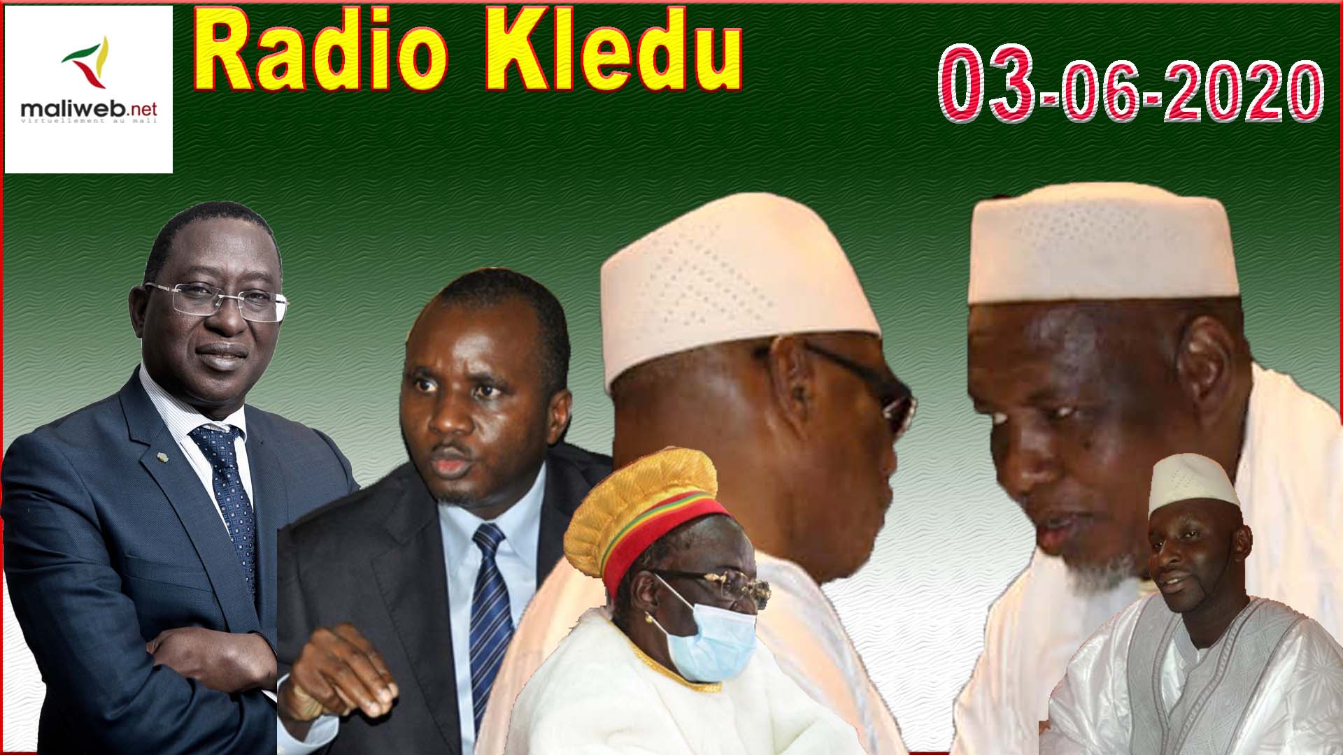 La revue de la presse de la Radio klédu du 03 juin 2020