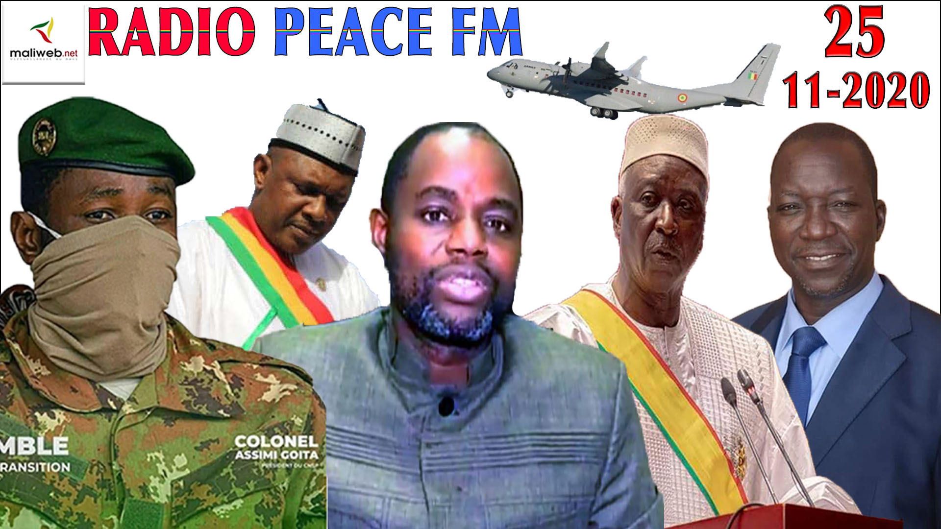 La Revue de la Presse de la Radio PEACE FM du 25 novembre 2020