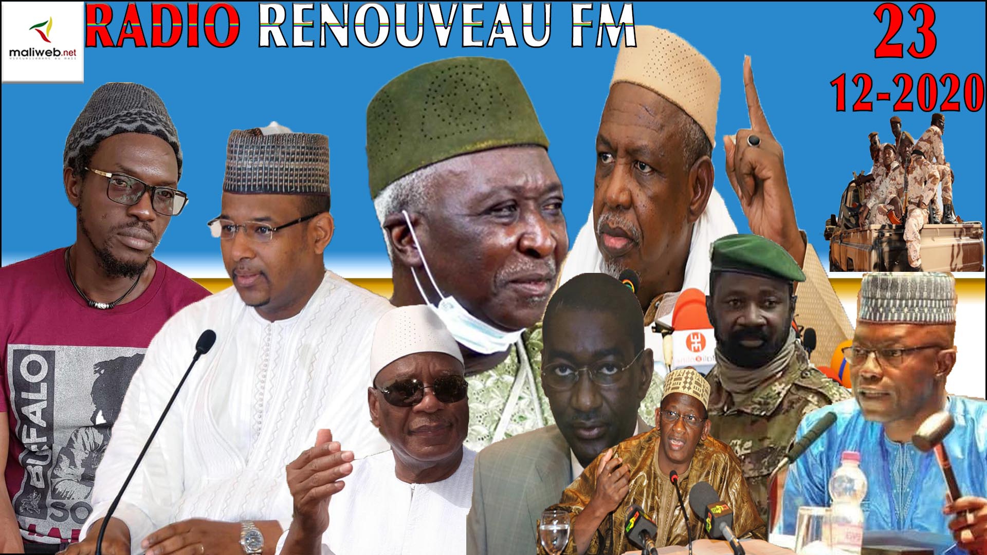 La Revue de Presse de la Radio RENOUVEAU FM du 23 décembre 2020