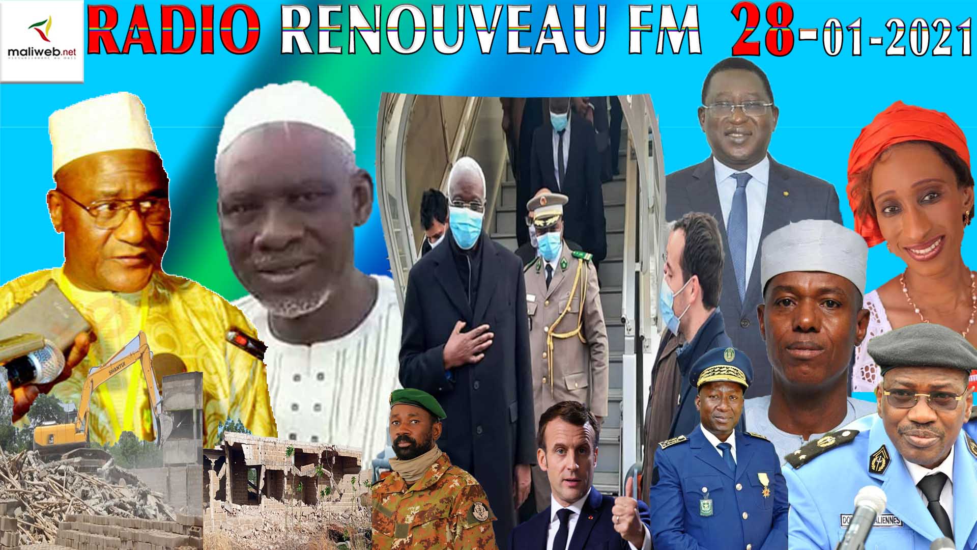 La Revue de Presse de la Radio RENOUVEAU FM du 28 janvier 2021
