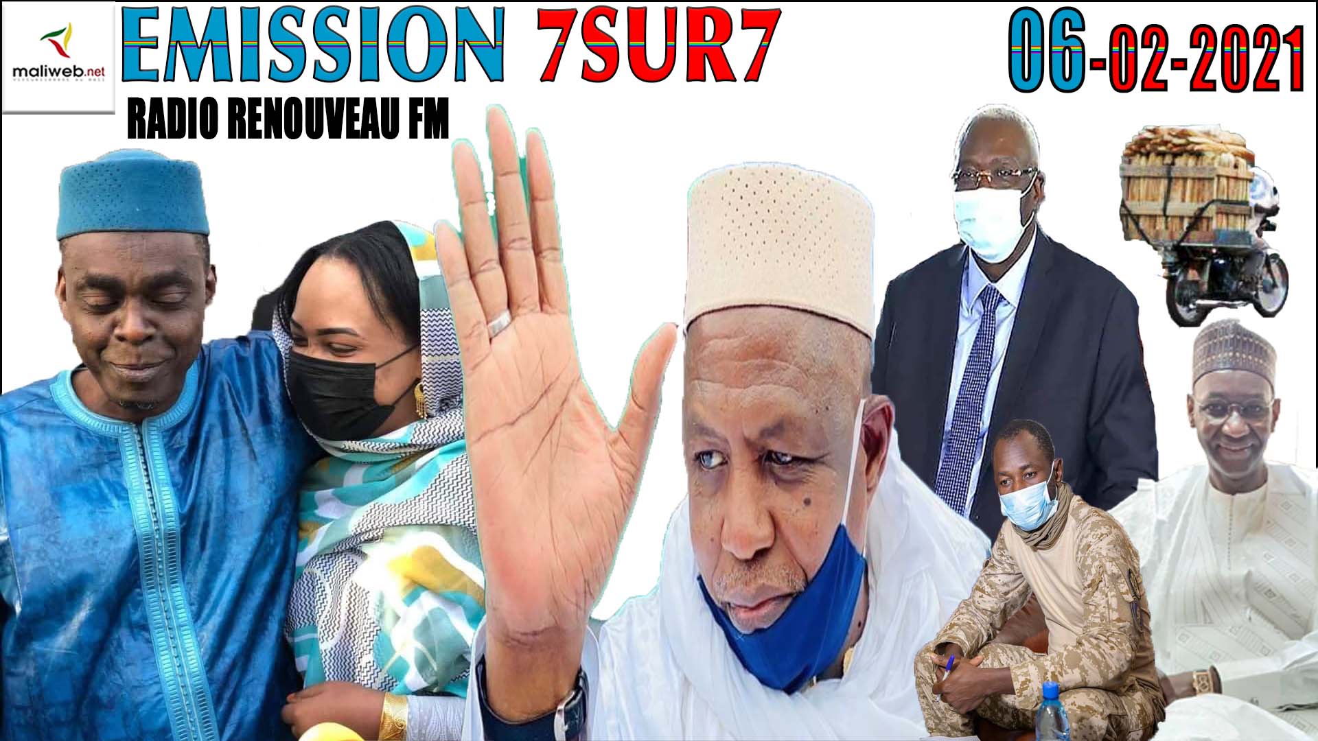 Emission 7SUR7 de la Radio Renouveau FM du 06 février 2021