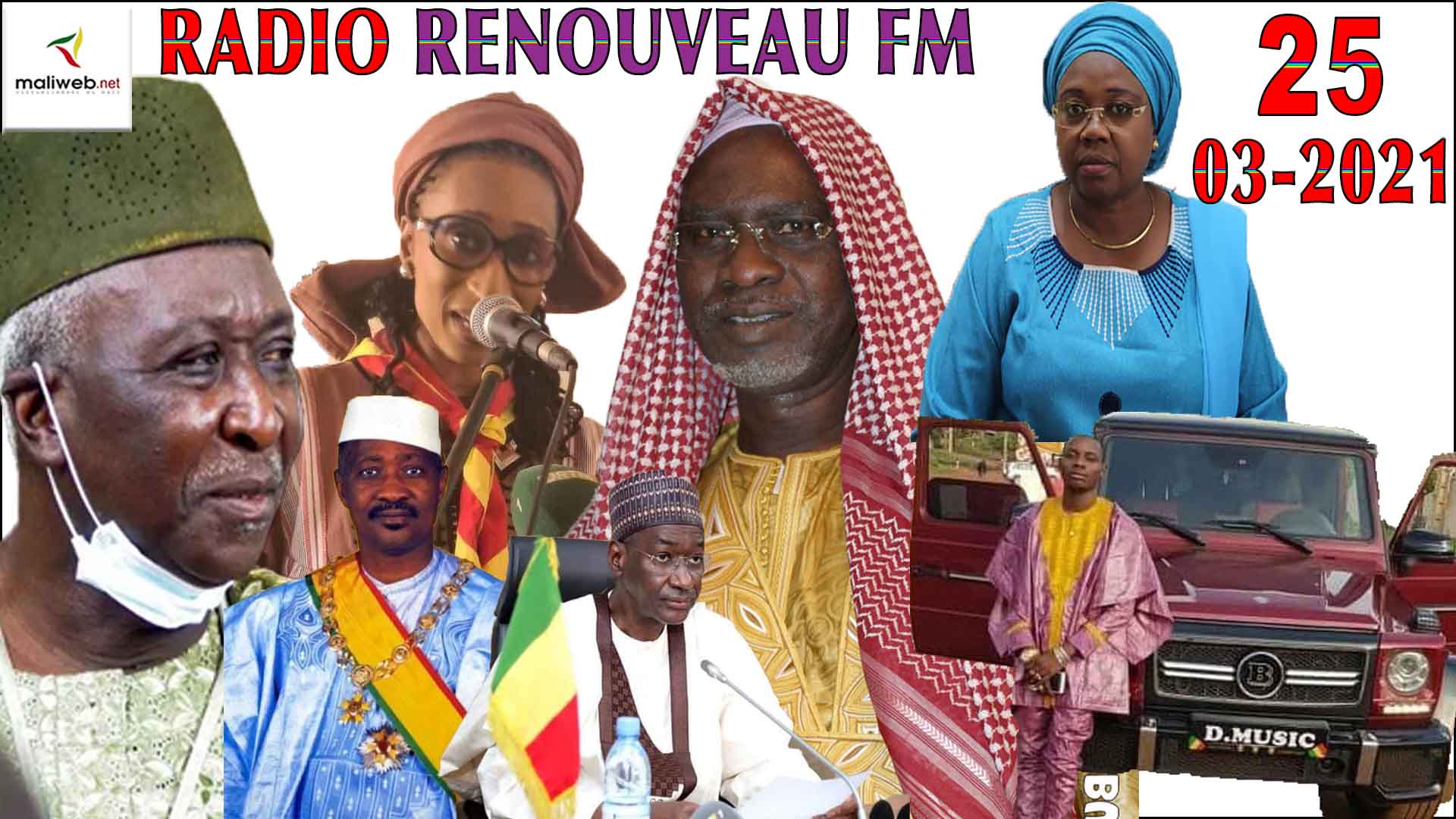 La Revue de Presse de la RADIO RENOUVEAU FM du 25 mars 2021