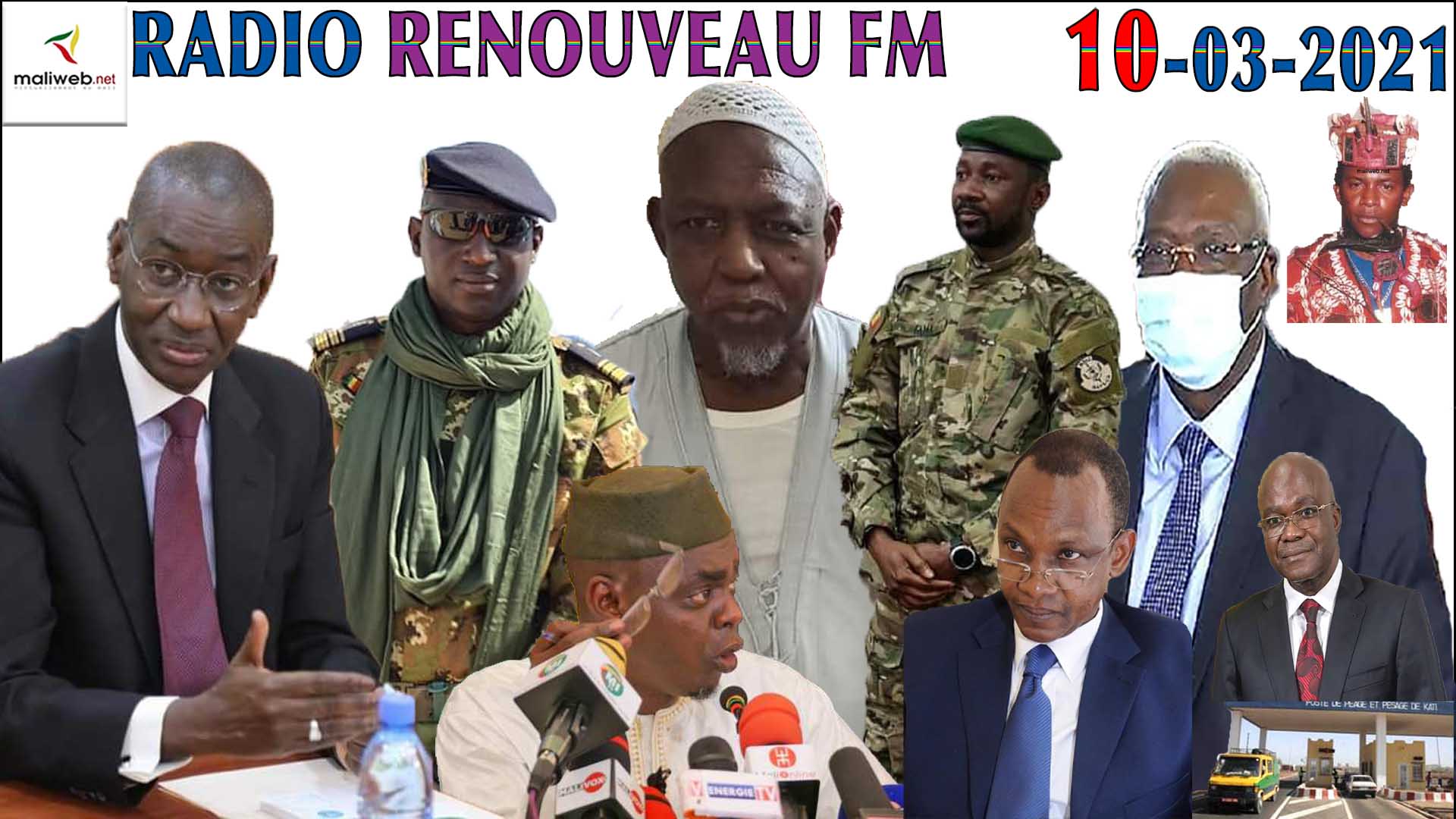 La Revue de Presse de la RADIO RENOUVEAU FM du 10 Mars 2021