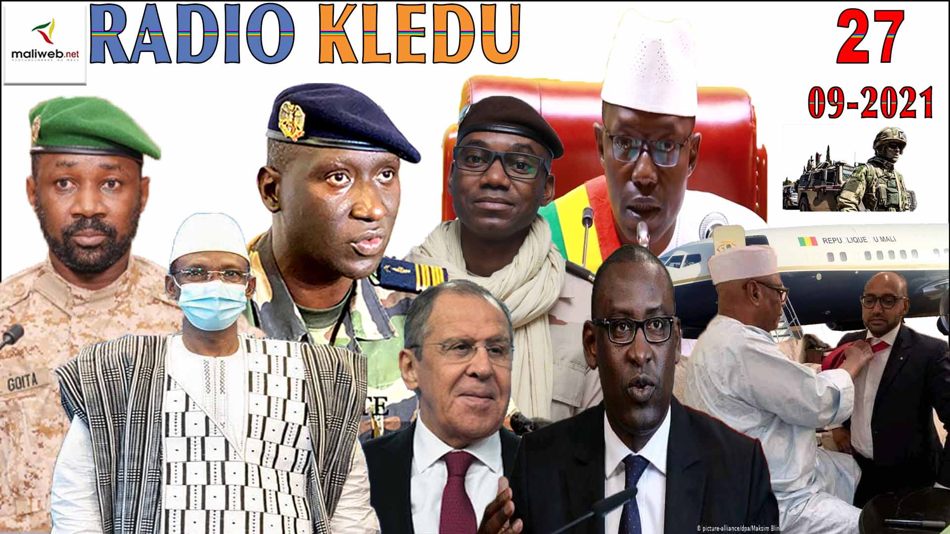 La Revue de Presse de la RADIO KLEDU du 27 SEPTEMBRE 2021