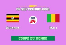 Match OUGANDA VS MALI 2ème journée Éliminatoire Coupe du monde Qatar 2022.