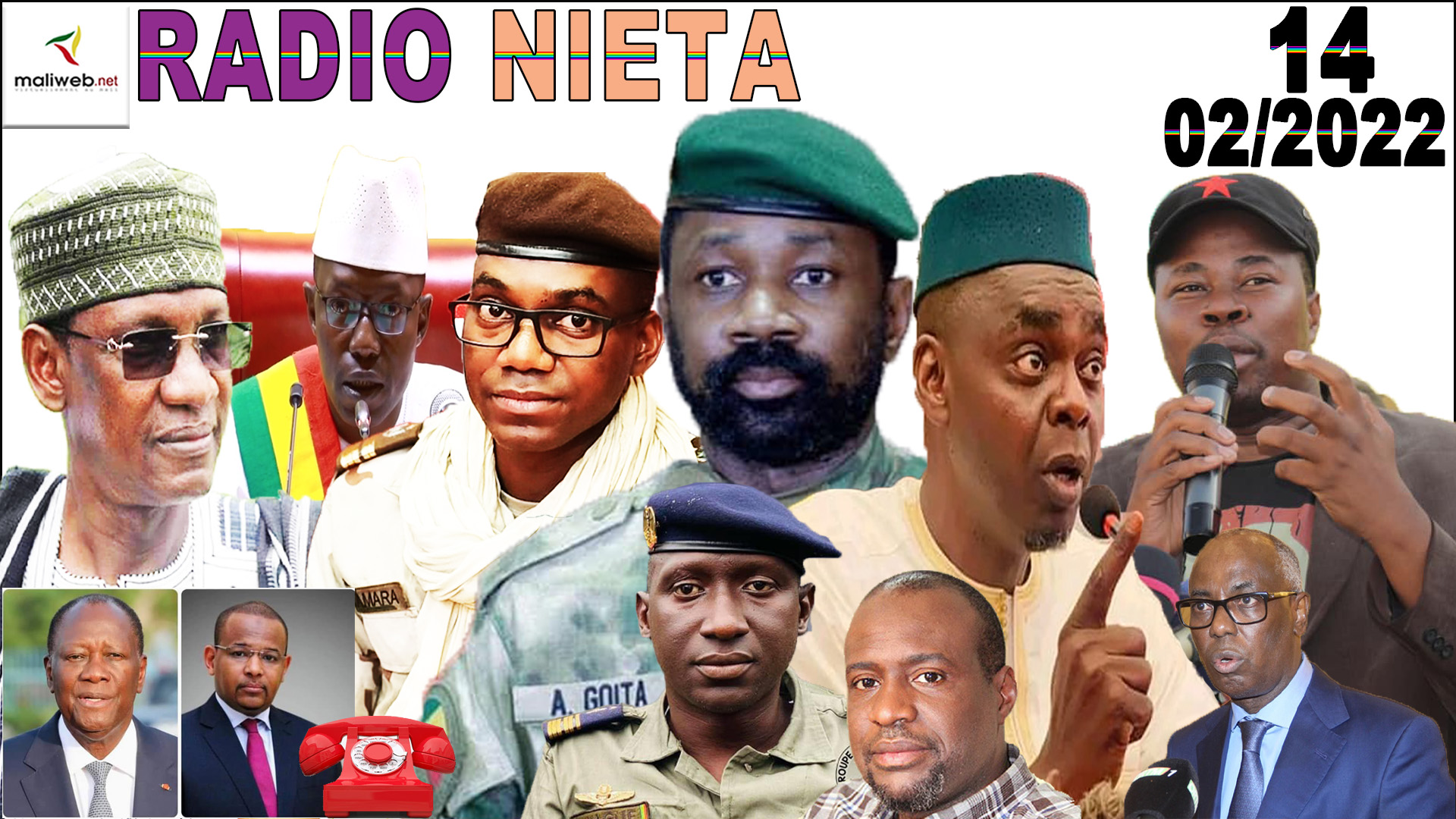 La Revue de Presse de la RADIO NIETA du 14 Février 2022
