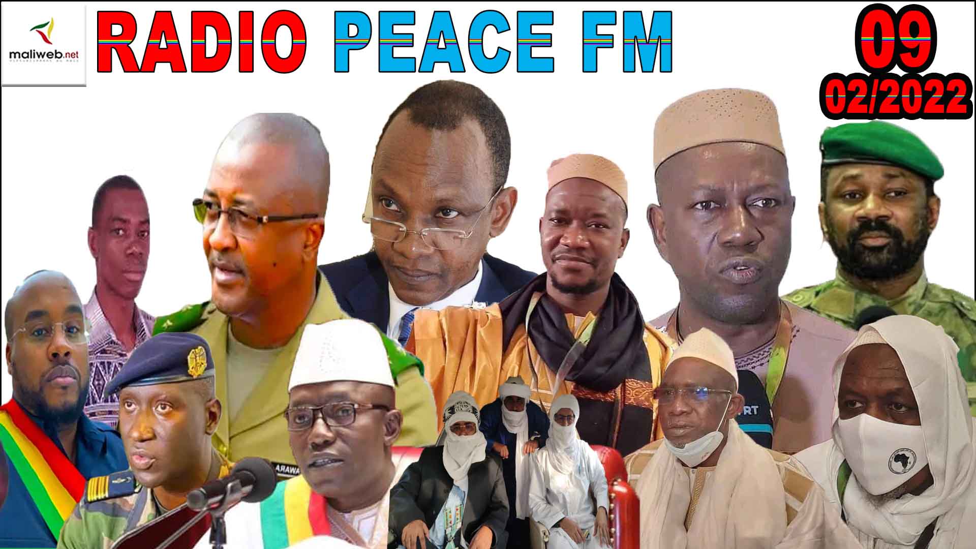 La Revue de Presse de la RADIO PEACE FM du 09 Février 2022