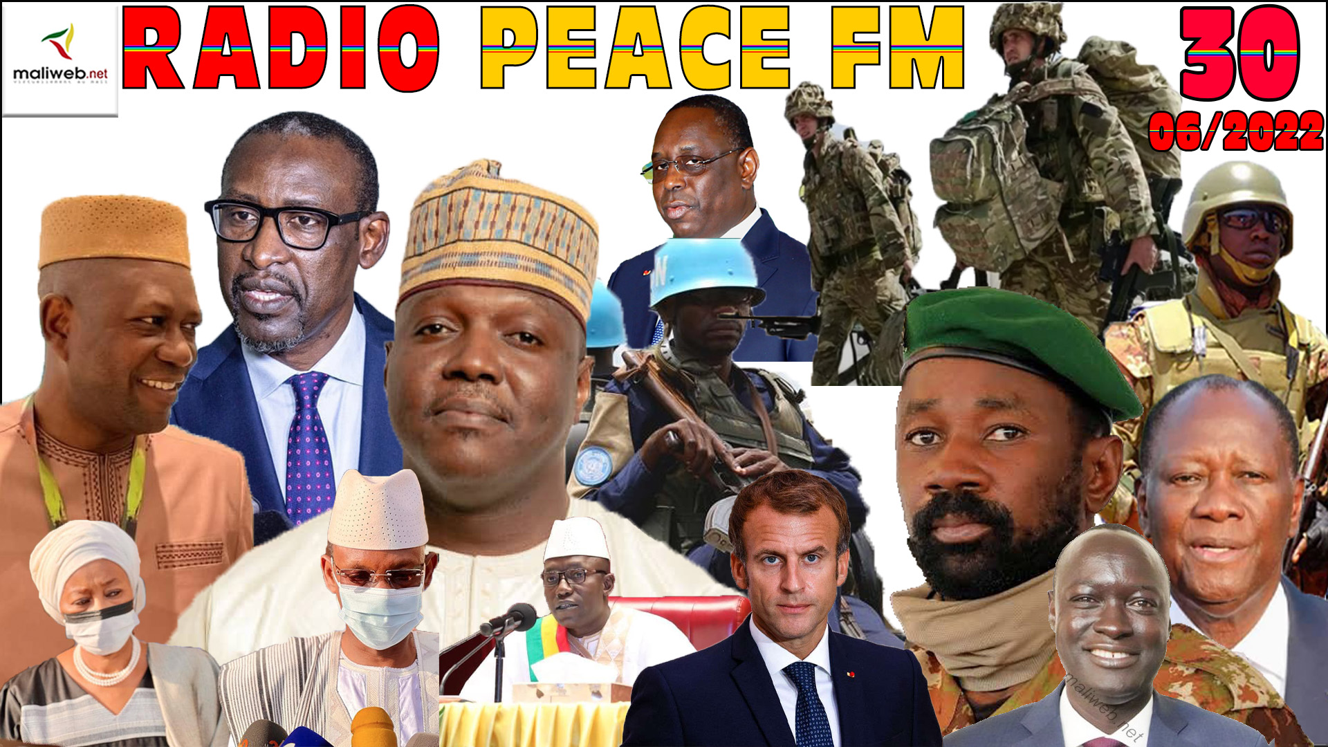 La Revue de Presse de la RADIO PEACE FM du 30 JUIN 2022